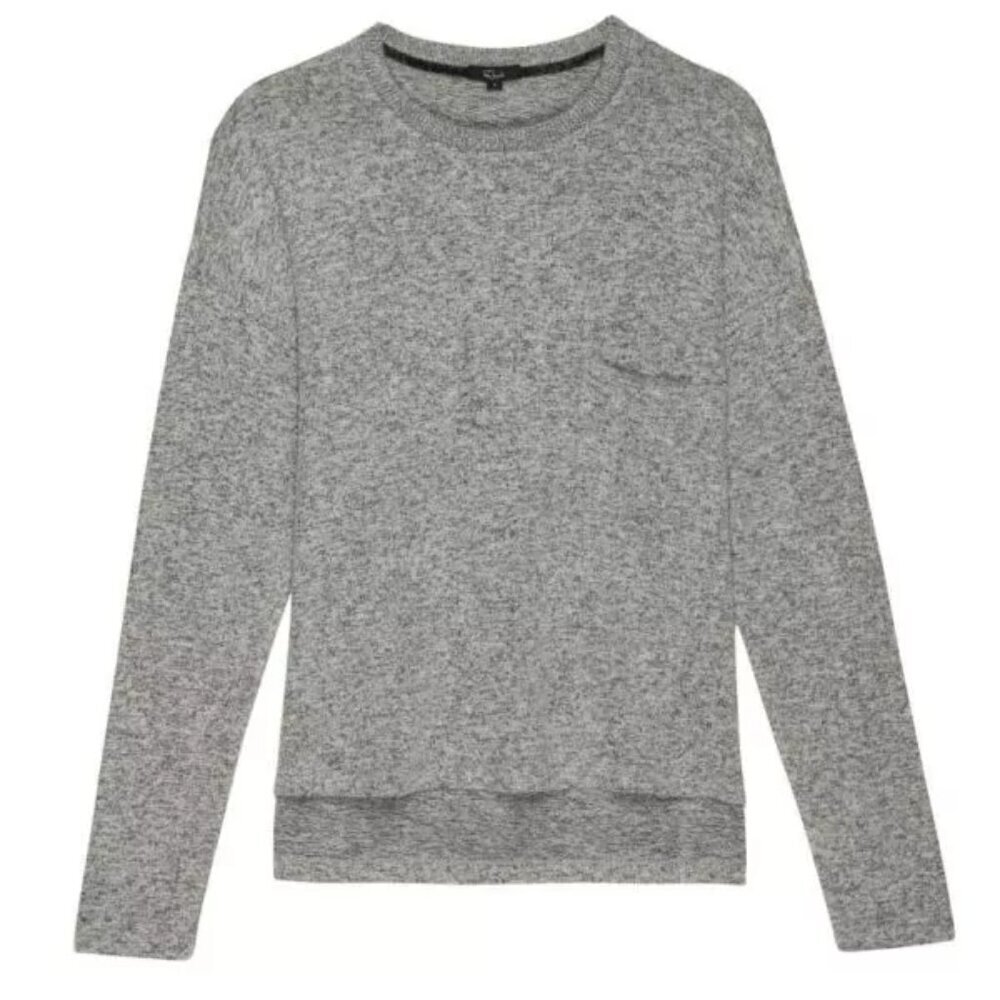 Rails Ezra Jersey Top – Melange Grey